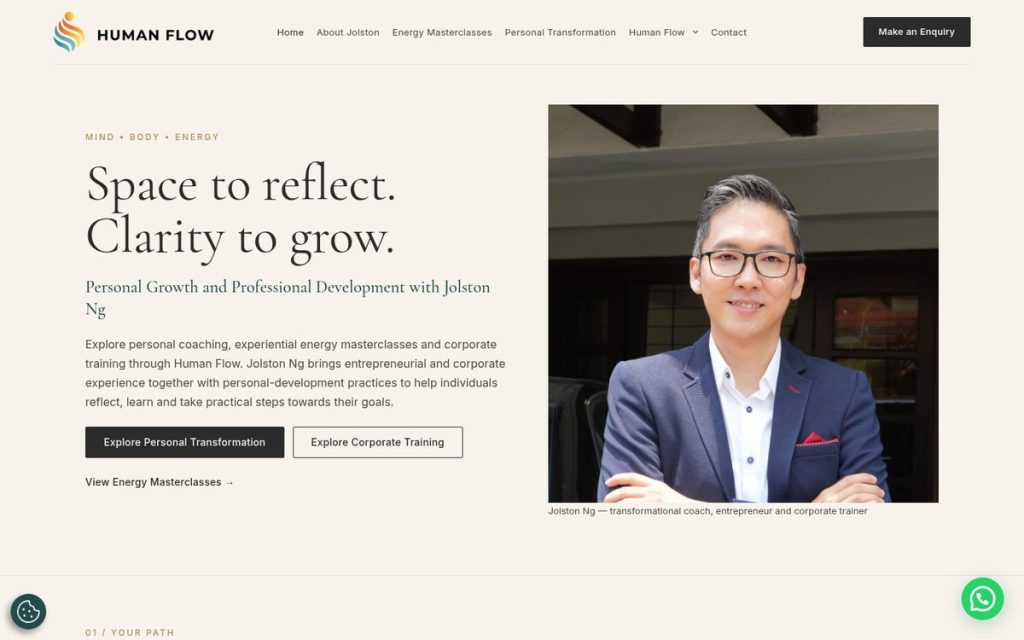 Homepage of jolstonng.com