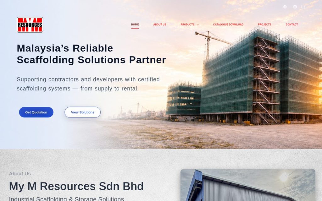 Homepage of my-mresources.com